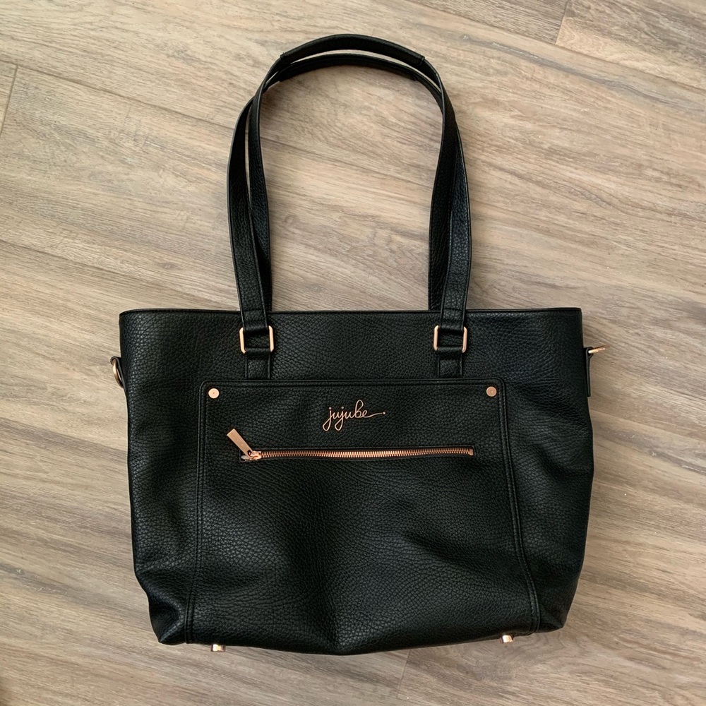JuJuBe Everyday Tote - Noir Rose Gold
